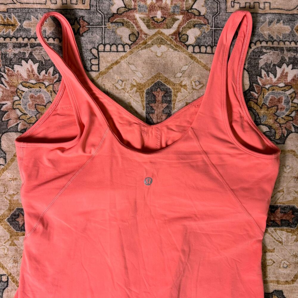 Lululemon Align Waist Length Tank Top in Raspberry Cream Color Bright Pink 12 - Picture 6 of 14
